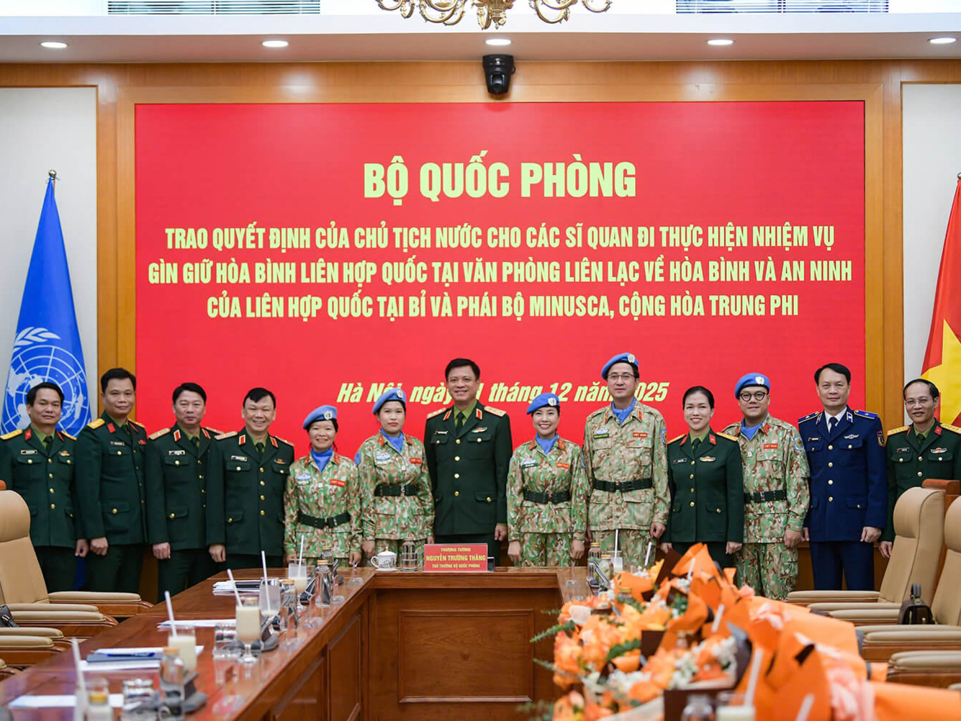 PHỤ NỮ QUÂN ĐỘI NHÂN DÂN VIỆT NAM TRÊN HÀNH TRÌNH GÌN GIỮ HÒA BÌNH LIÊN HỢP QUỐC