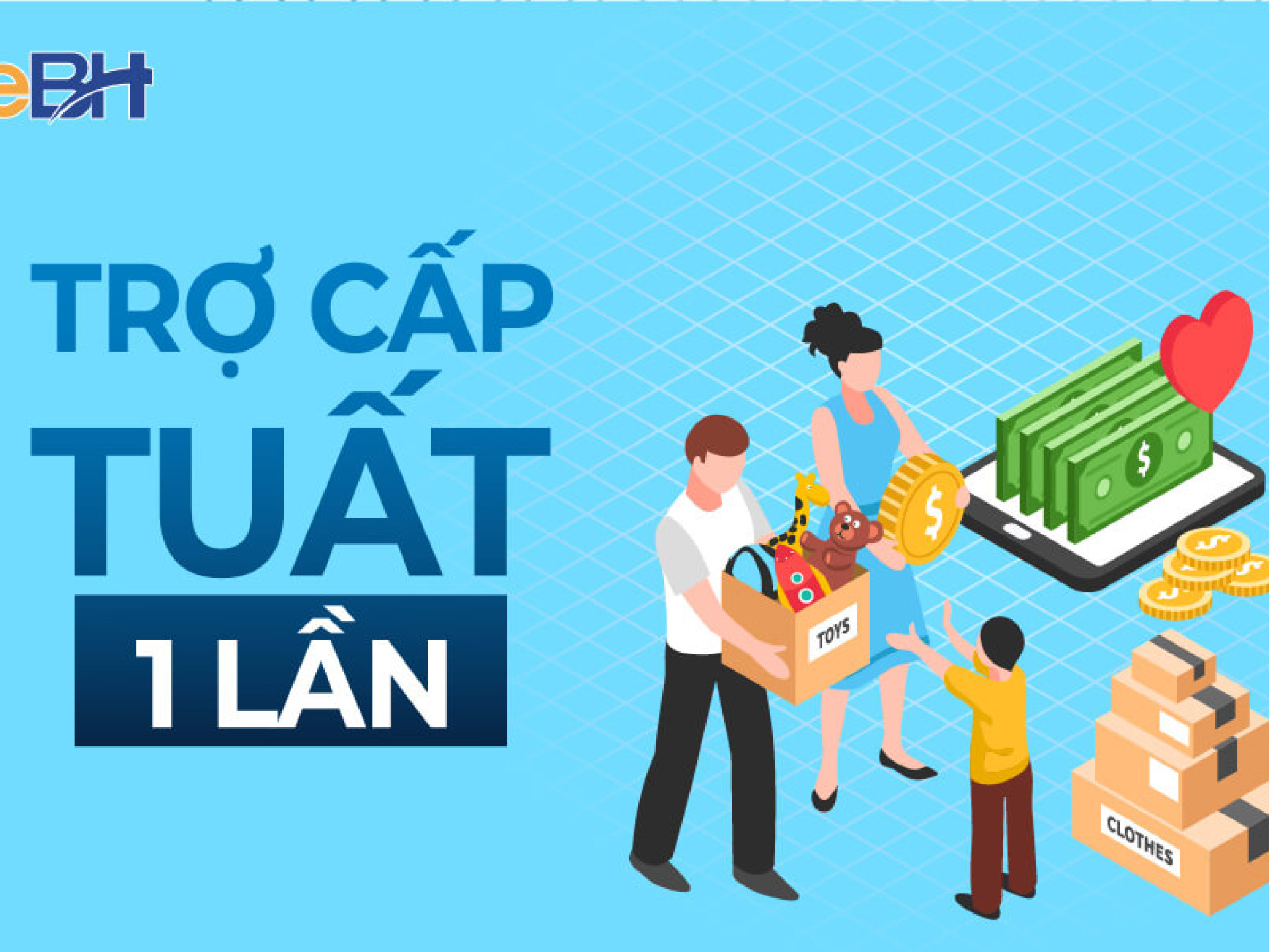 MỨC TRỢ CẤP TUẤT MỘT LẦN TỪ NGÀY 1-7-2025 NHƯ THẾ NÀO?