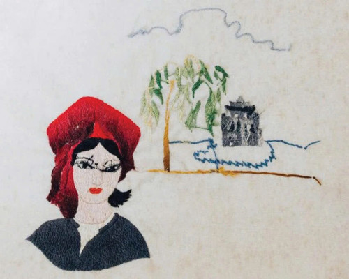 VỀ MỘT BỨC TRANH THÊU