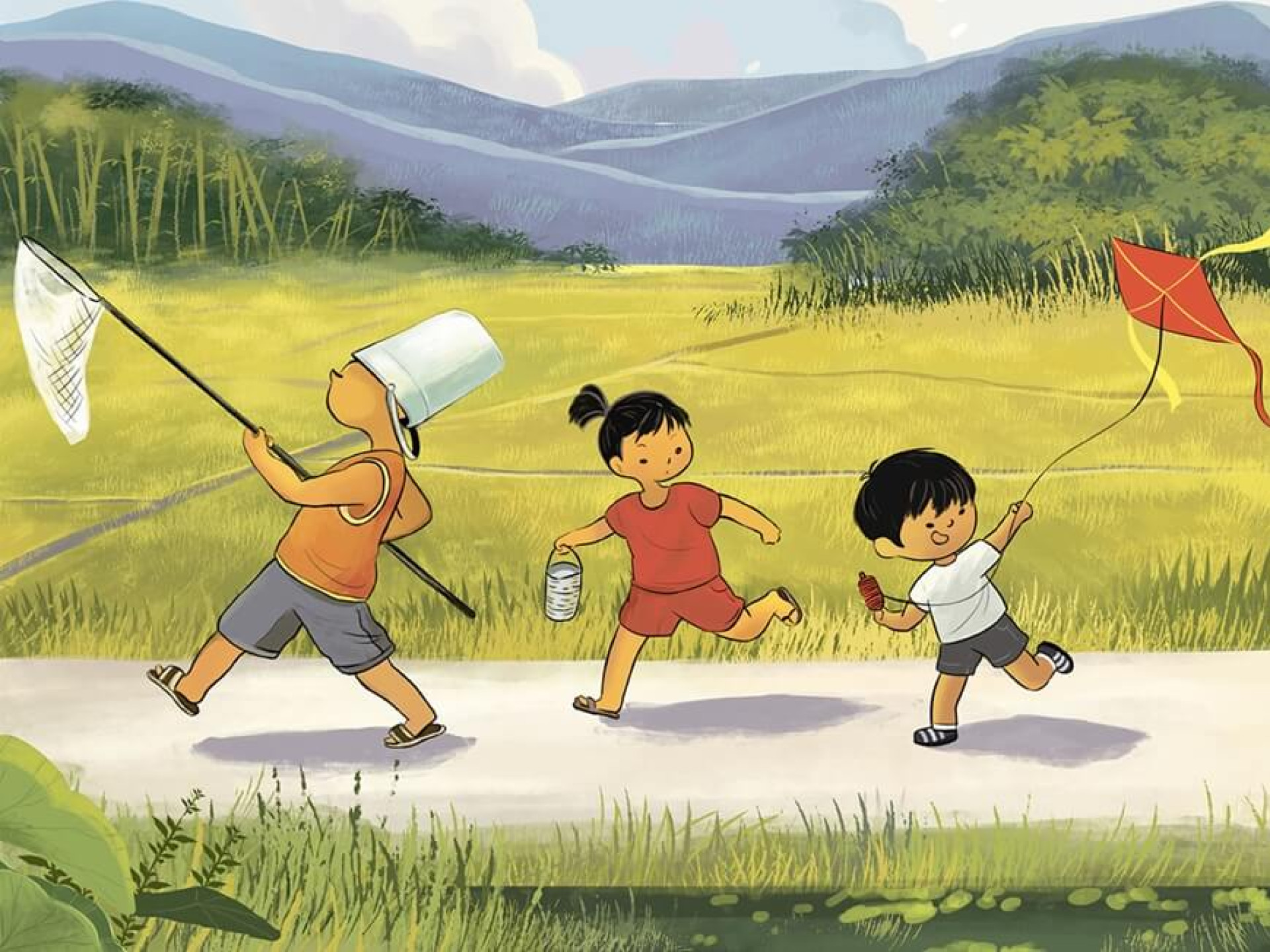 LÀNG CHÀI, CHÂU CHẤU NGÀY MƯA