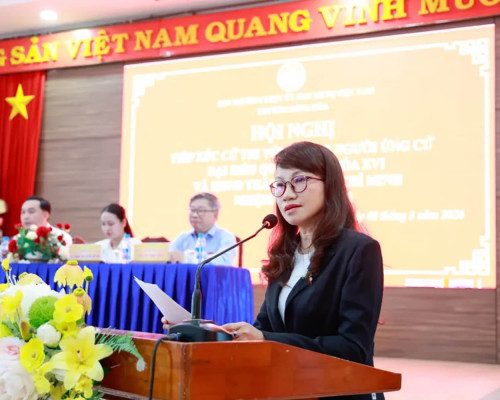 NỮ ỨNG CỬ VIÊN QUỐC HỘI KHÓA XVI TRONG KỶ NGUYÊN SỐ