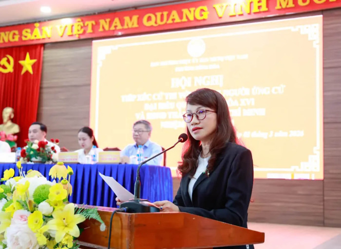 NỮ ỨNG CỬ VIÊN QUỐC HỘI KHÓA XVI TRONG KỶ NGUYÊN SỐ