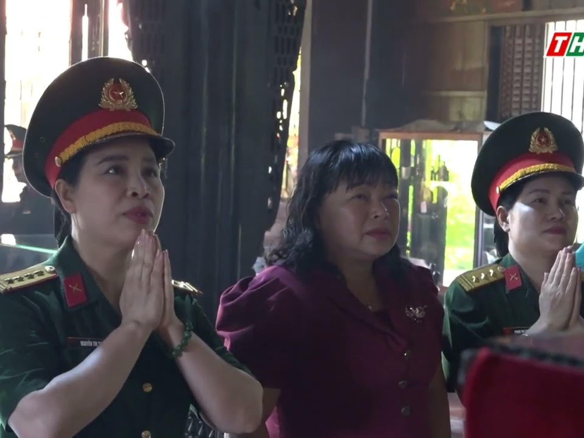 BAN PHỤ NỮ QUÂN ĐỘI TỔ CHỨC CÁC HOẠT ĐỘNG TRI ÂN TẠI TỈNH ĐỒNG THÁP