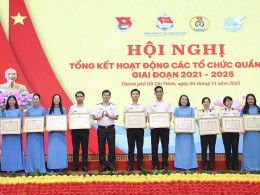 BINH ĐOÀN 20: TỔNG KẾT HOẠT ĐỘNG CÁC TỔ CHỨC QUẦN CHÚNG GIAI ĐOẠN 2021-2025