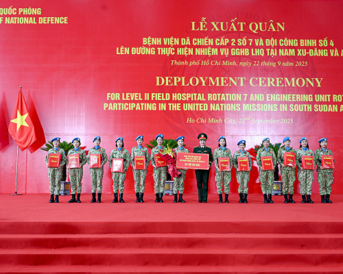 BỘ QUỐC PHÒNG XUẤT QUÂN BỆNH VIỆN DÃ CHIẾN CẤP 2 SỐ 7 VÀ...