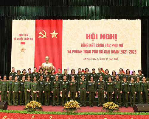 CÔNG TÁC PHỤ NỮ TẠI HỌC VIỆN KỸ THUẬT QUÂN SỰ CÓ BƯỚC...
