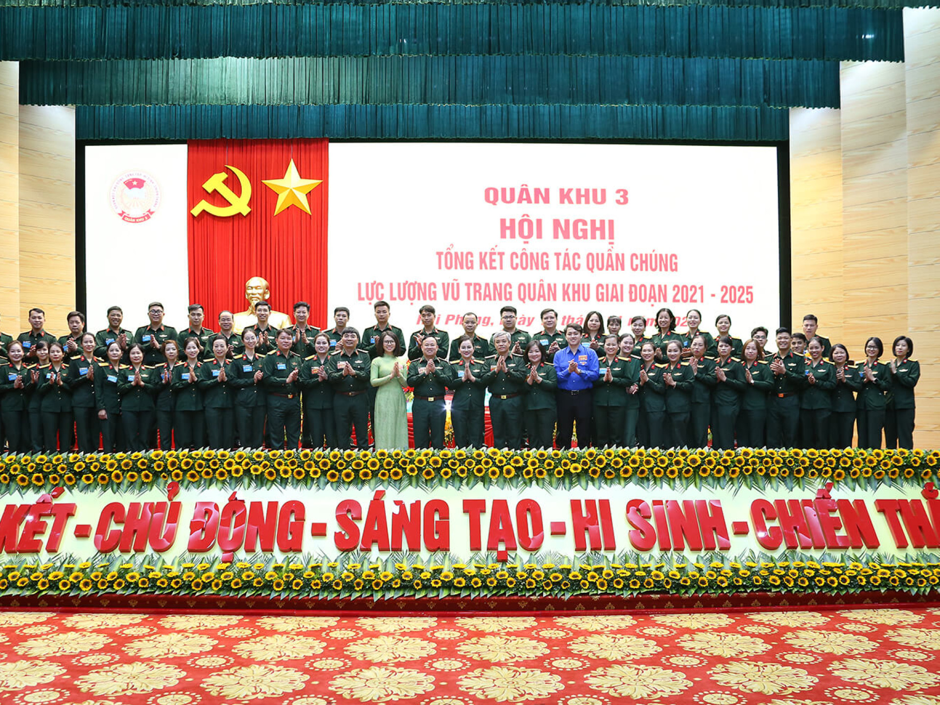 QUÂN KHU 3: TỔNG KẾT CÔNG TÁC QUẦN CHÚNG GIAI ĐOẠN 2021-2025