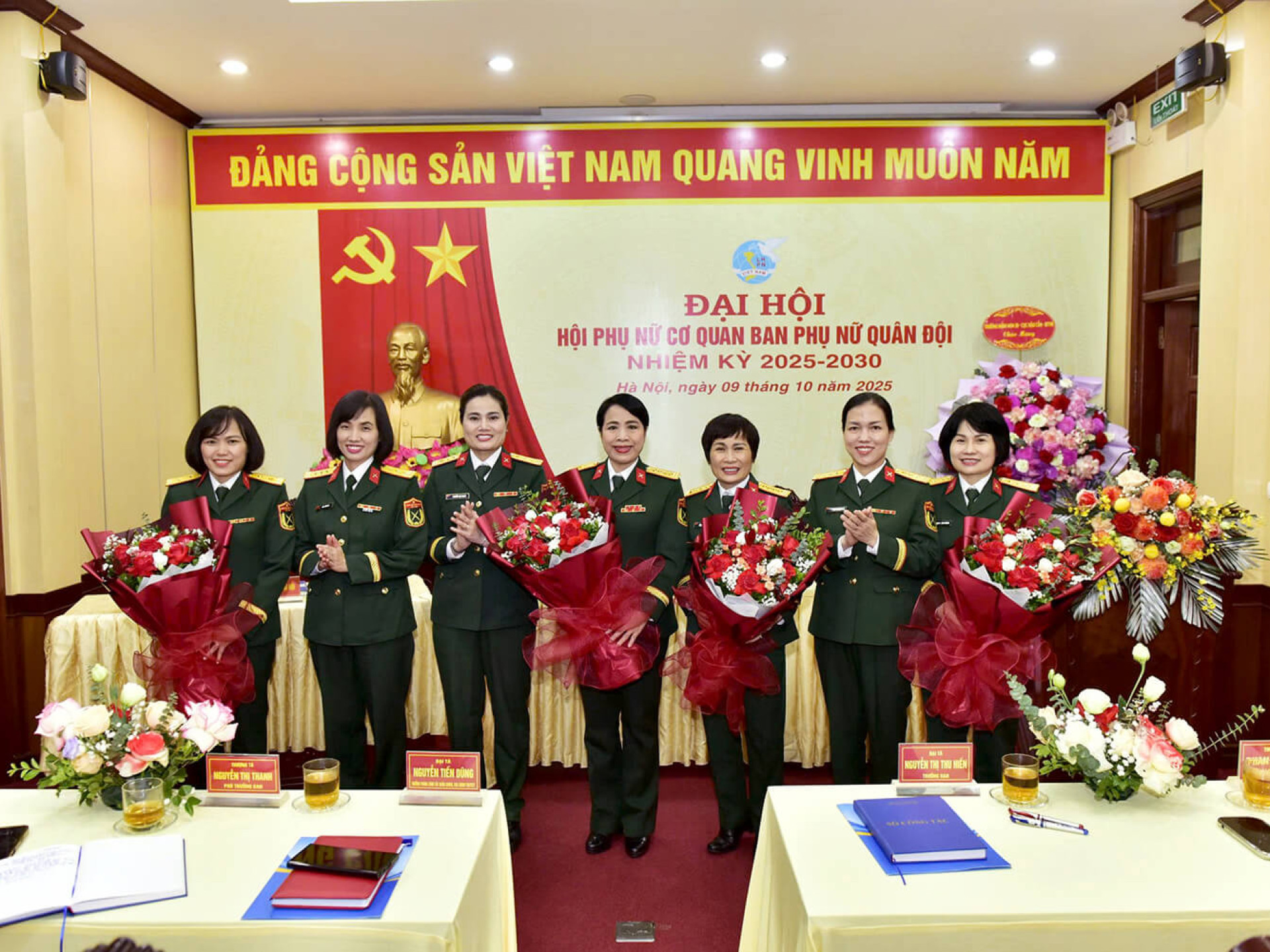 ĐẠI HỘI HỘI PHỤ NỮ CƠ QUAN BAN PHỤ NỮ QUÂN ĐỘI NHIỆM KỲ 2025-2030: PHÁT HUY BẢN LĨNH, TRÍ TUỆ, ĐOÀN KẾT, ĐỔI MỚI, HOÀN THÀNH XUẤT SẮC NHIỆM VỤ