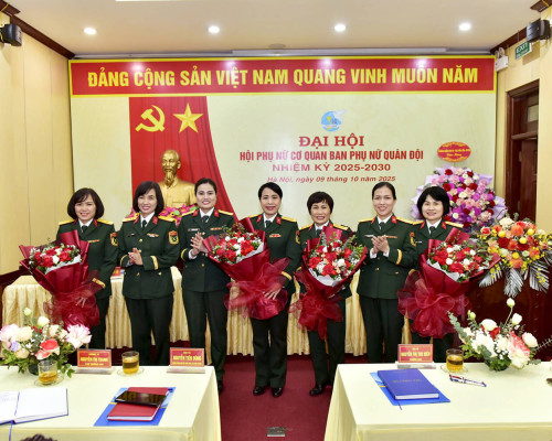 ĐẠI HỘI HỘI PHỤ NỮ CƠ QUAN BAN PHỤ NỮ QUÂN ĐỘI NHIỆM KỲ...