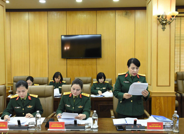 LÀM TỐT CÔNG TÁC CHUẨN BỊ ĐẠI HỘI ĐẠI BIỂU PHỤ NỮ QUÂN ĐỘI LẦN THỨ VIII