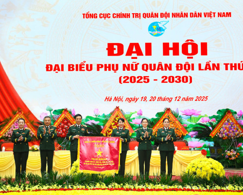 PHỤ NỮ QUÂN ĐỘI TRONG KỶ NGUYÊN MỚI: DẤU ẤN TỪ ĐẠI HỘI...