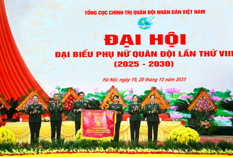 PHỤ NỮ QUÂN ĐỘI TRONG KỶ NGUYÊN MỚI: DẤU ẤN TỪ ĐẠI HỘI LẦN THỨ VIII (2025-2030)