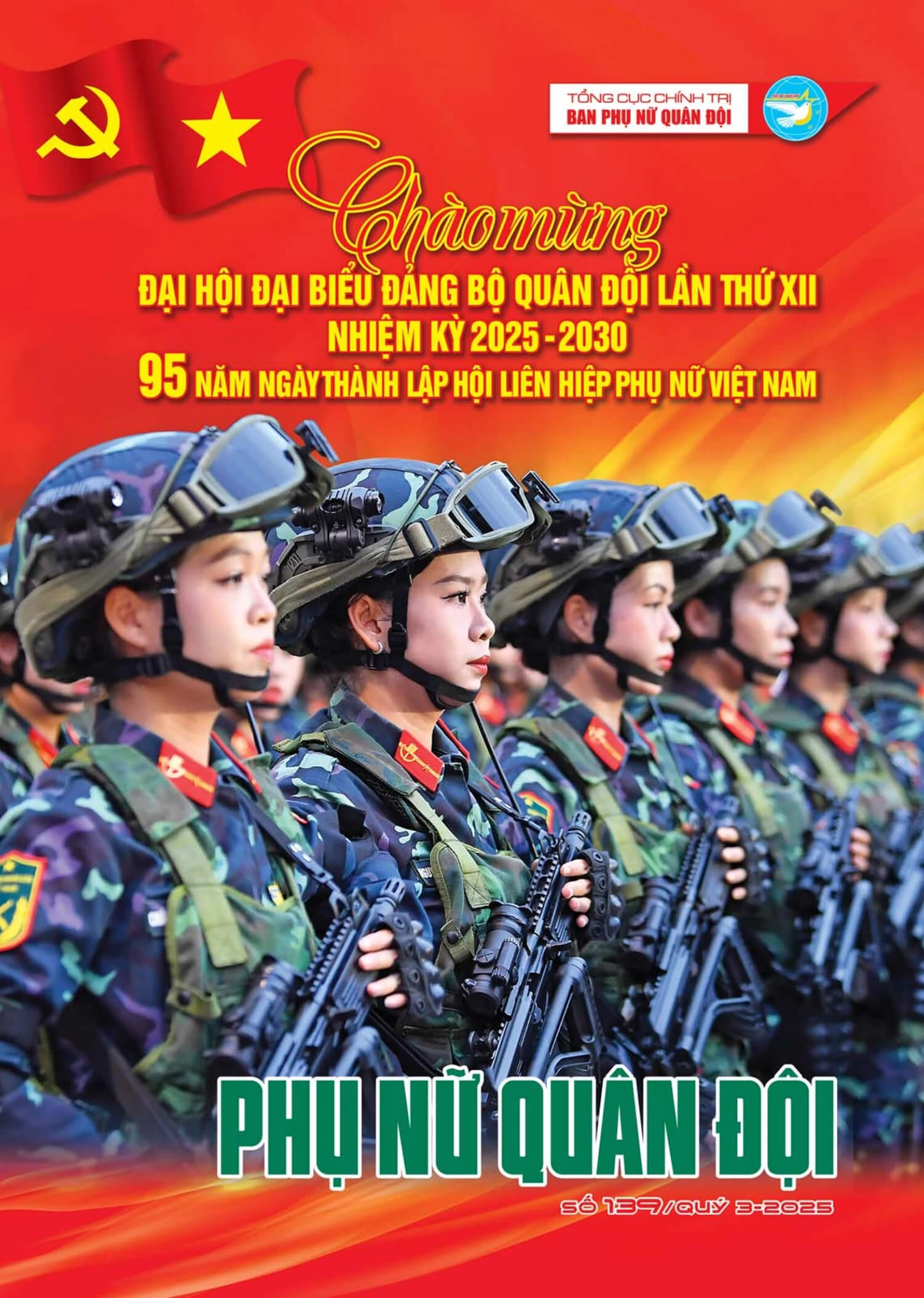 PHỤ NỮ QUÂN ĐỘI SỐ 139