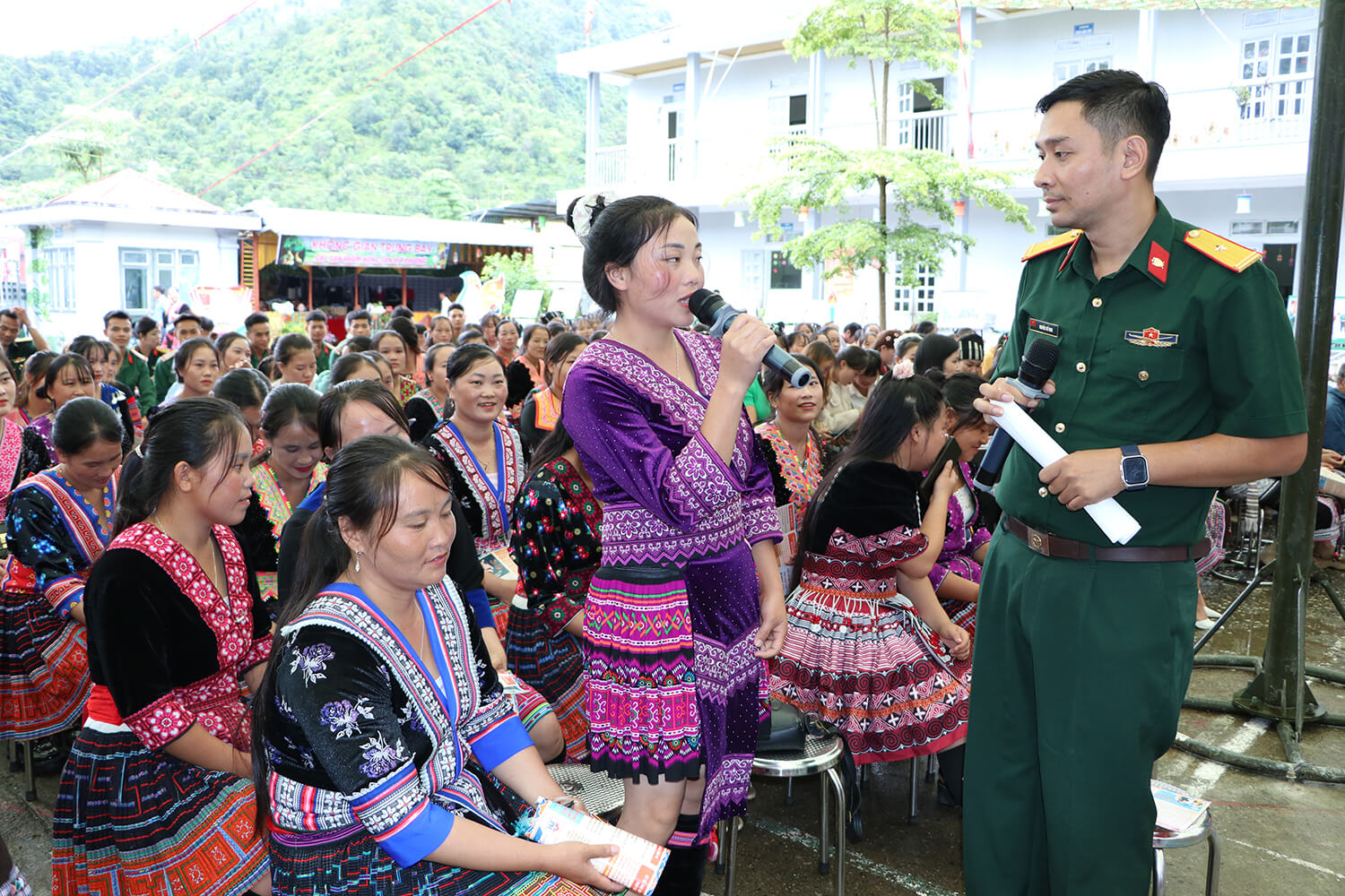 BAN PHỤ NỮ QUÂN ĐỘI: TẬP HUẤN TUYÊN TRUYỀN, PHỔ BIẾN PHÁP LUẬT VÀ VẬN ĐỘNG NHÂN DÂN CHẤP HÀNH PHÁP LUẬT TẠI LAI CHÂU